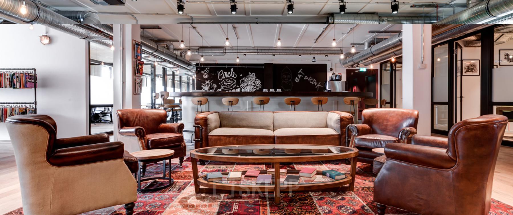 Gemeinschaftsbereich im Business Center am Rödingsmarkt in Hamburg-Altstadt